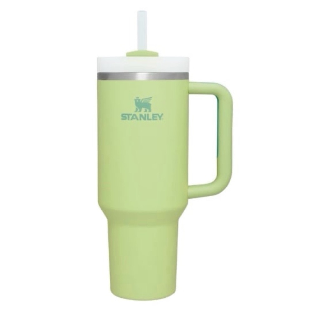 STANLEY ADVENTURE QUENCHER 40 OZ TUMBLER-lime green